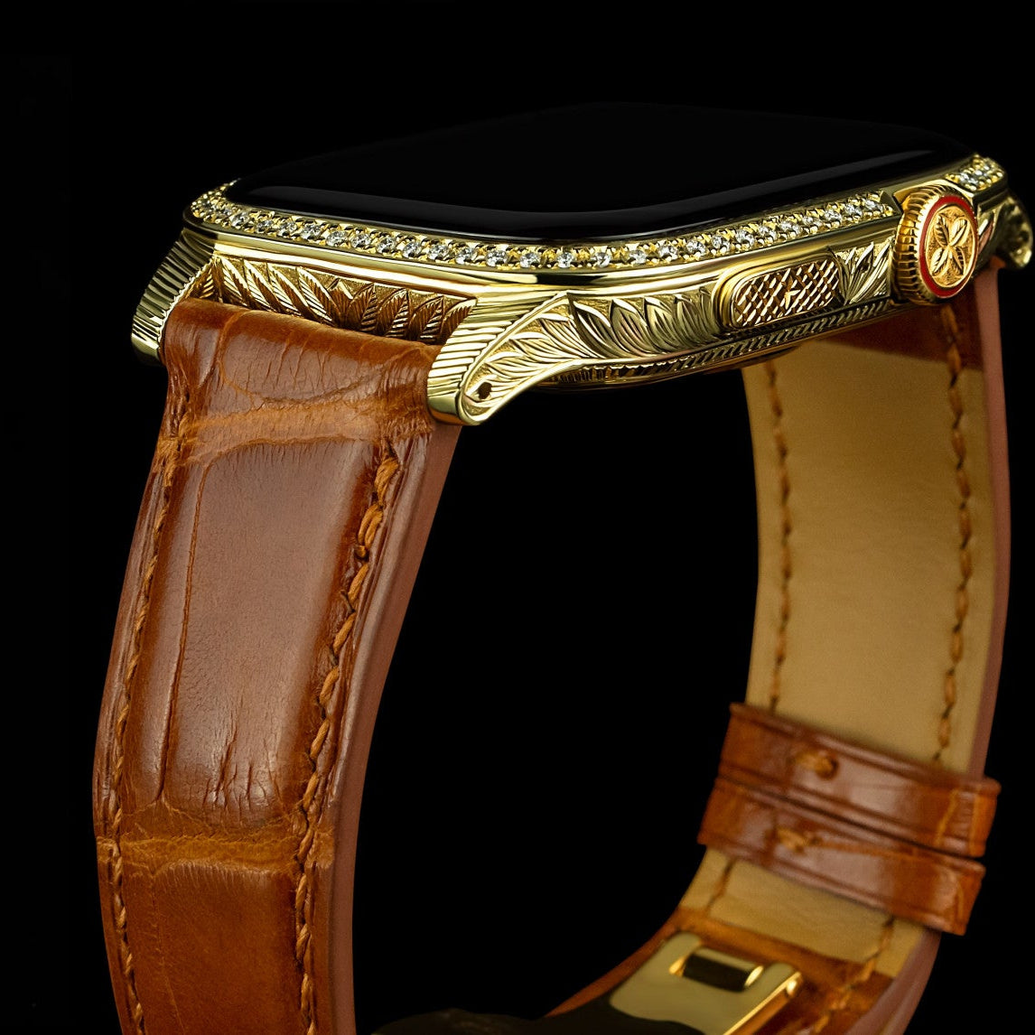 Luxury Diamond – Apple Watch 10 (Sapphire Line)