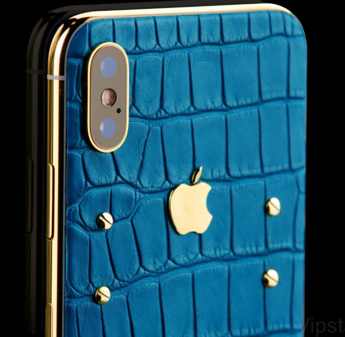 Luxus iPhone Blue Lord IPHONE XS 512 GB mit 24K Gold – TechnoLoot