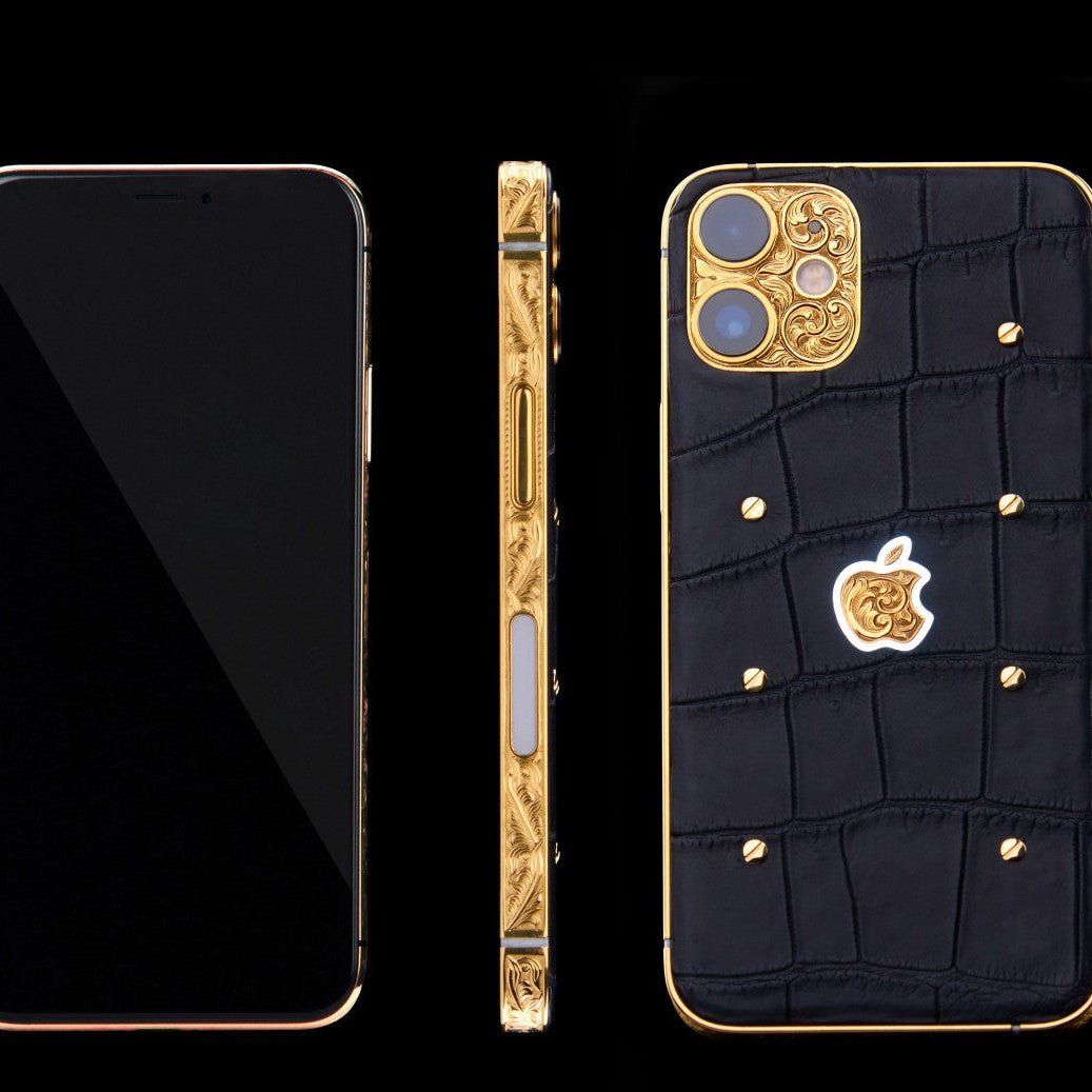 Luxus iPhone Gold Bolt IPHONE 15 PRO MAX 512 GB mit 24K Gold – TechnoLoot