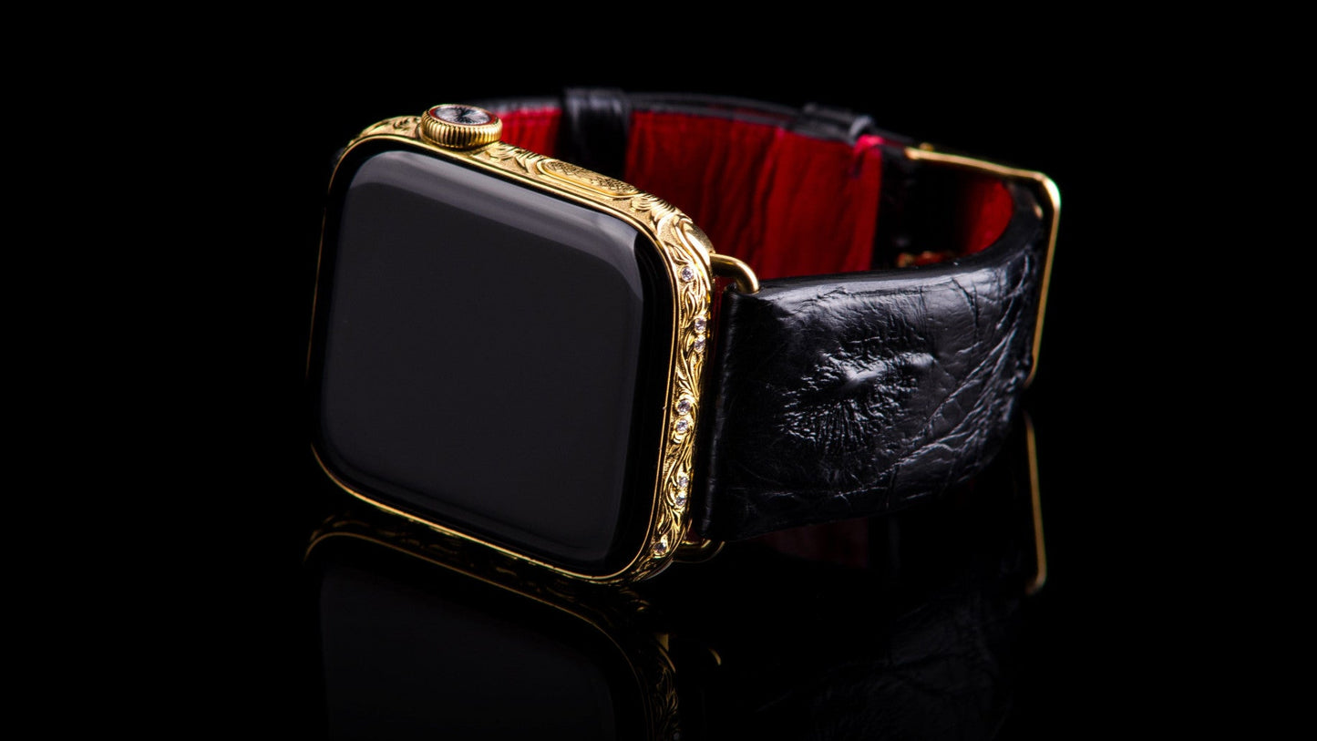 Diamond Monarch – Apple Watch 10 (Sapphire Line)