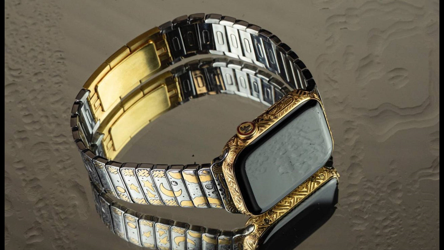 Kurama Platinum – Apple Watch 10 (Sapphire Line)