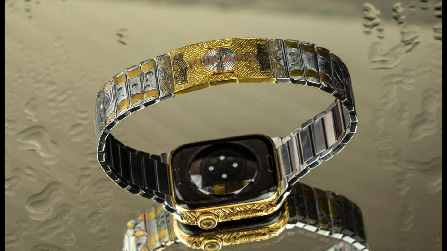 Kurama Platinum – Apple Watch 10 (Sapphire Line)