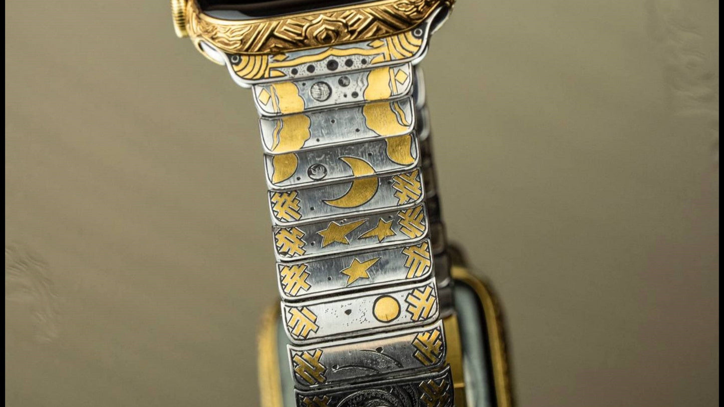 Kurama Platinum – Apple Watch 10 (Sapphire Line)