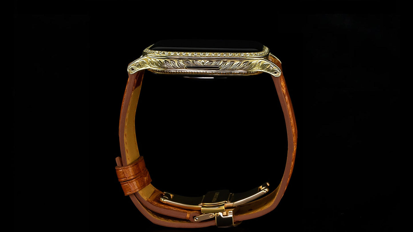 Luxury Diamond – Apple Watch 10 (Sapphire Line)
