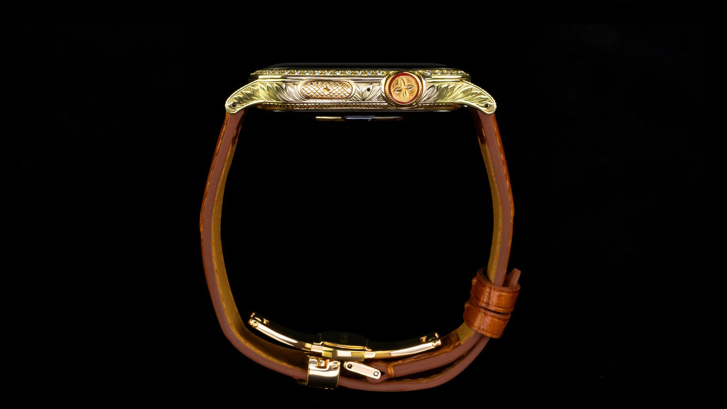 Luxury Diamond – Apple Watch 10 (Sapphire Line)