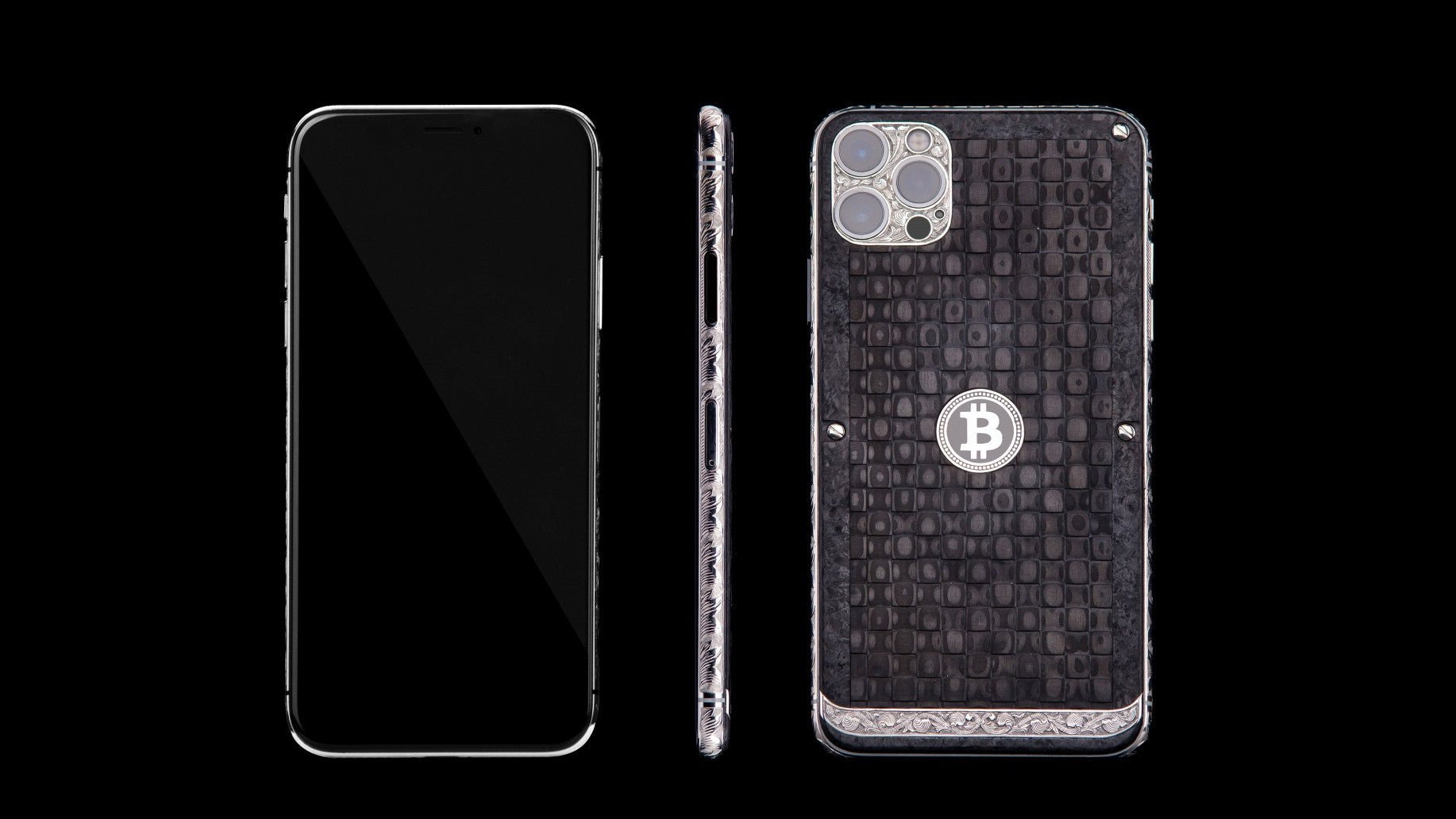 Luxus iPhone Bitcoin Edition – iPhone 17 Pro Max mit 24K Gold – TechnoLoot