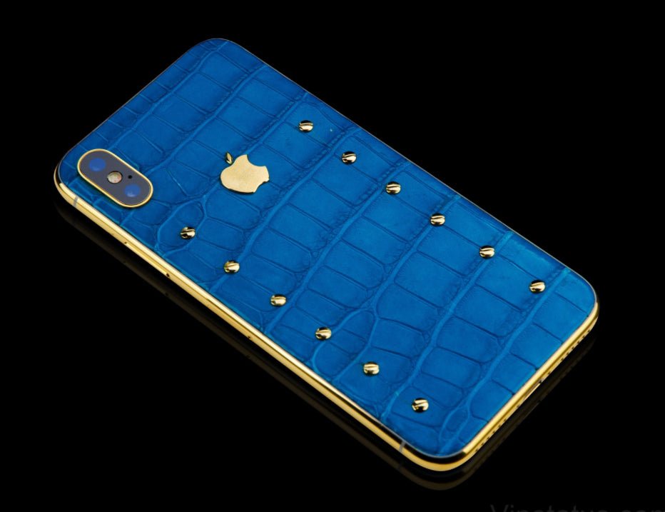 Luxus iPhone Blue Lord IPHONE XS 512 GB mit 24K Gold – TechnoLoot