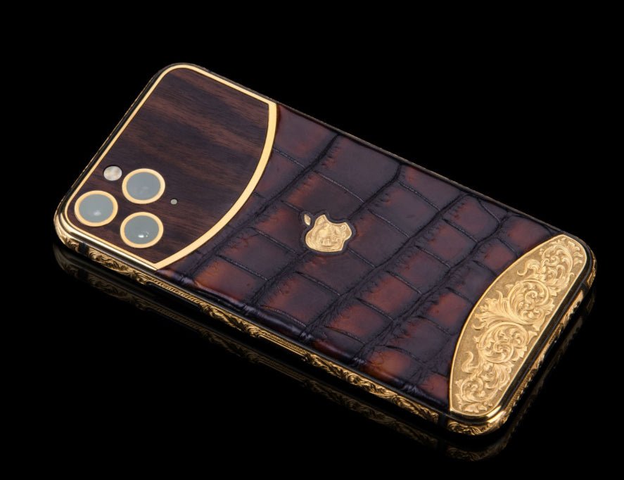 Luxus iPhone Brown Edition IPHONE 11 PRO MAX 512 GB mit 24K Gold – TechnoLoot