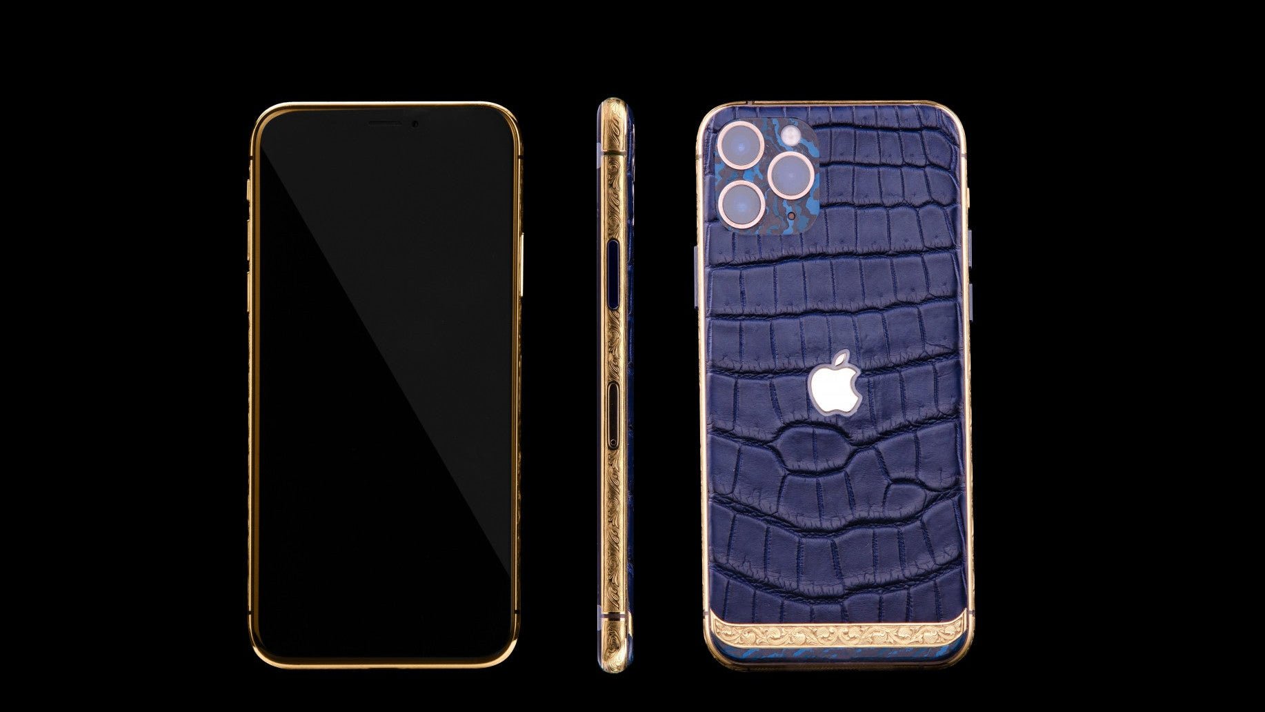 Luxus iPhone Carbon Magic – iPhone 17 Pro Max mit 24K Gold – TechnoLoot