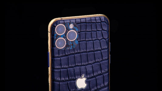 Luxus iPhone Carbon Magic – iPhone 17 Pro Max mit 24K Gold – TechnoLoot