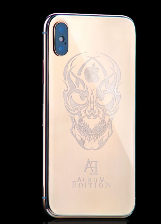 Luxus iPhone Dead Cardinal IPHONE XS 512 GB mit 24K Gold – TechnoLoot