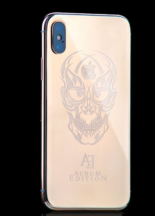 Luxus iPhone Dead Cardinal IPHONE XS 512 GB mit 24K Gold – TechnoLoot
