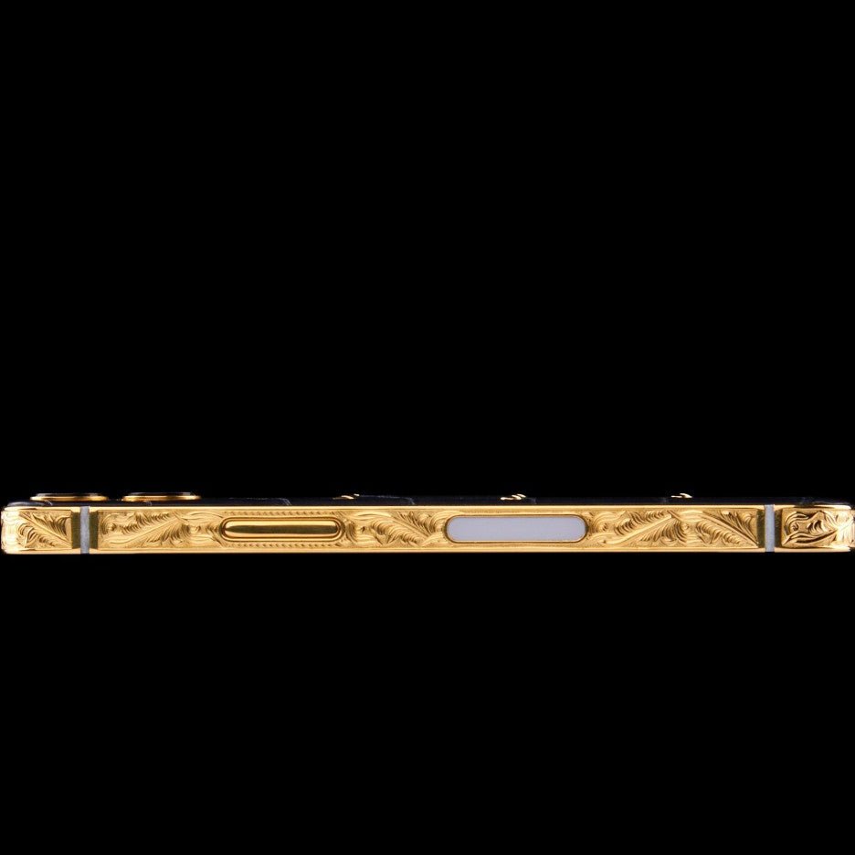 Luxus iPhone Gold Bolt IPHONE 15 PRO MAX 512 GB mit 24K Gold – TechnoLoot