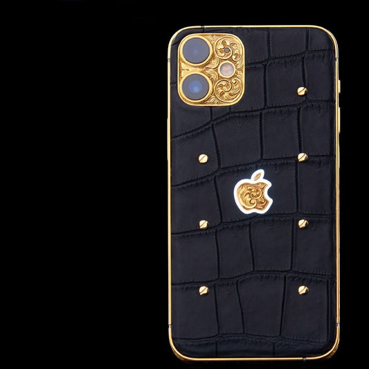 Luxus iPhone Gold Bolt IPHONE 17 PRO MAX mit 24K Gold – TechnoLoot