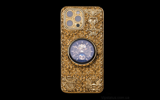 Luxus iPhone Golden Ring of Time IPHONE 15 PRO MAX 512 GB mit 24K Gold – TechnoLoot