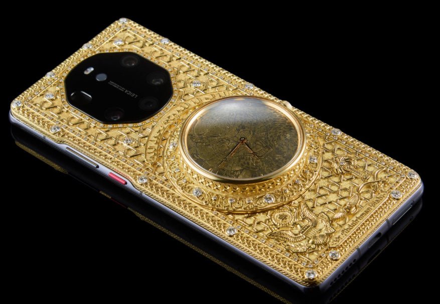 Luxus iPhone Huawei Mate 40RS Emperor mit 24K Gold – TechnoLoot