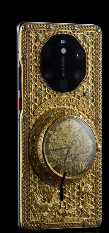 Luxus iPhone Huawei Mate 40RS Emperor mit 24K Gold – TechnoLoot