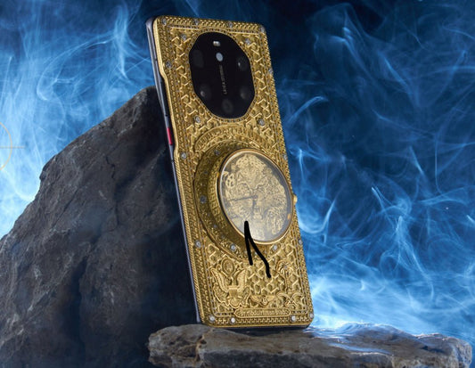 Luxus iPhone Huawei Mate 40RS Emperor mit 24K Gold – TechnoLoot