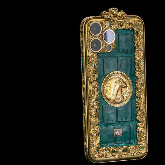 Luxus iPhone Luxury Eagle IPHONE 16 PRO MAX 512 GB mit 24K Gold – TechnoLoot