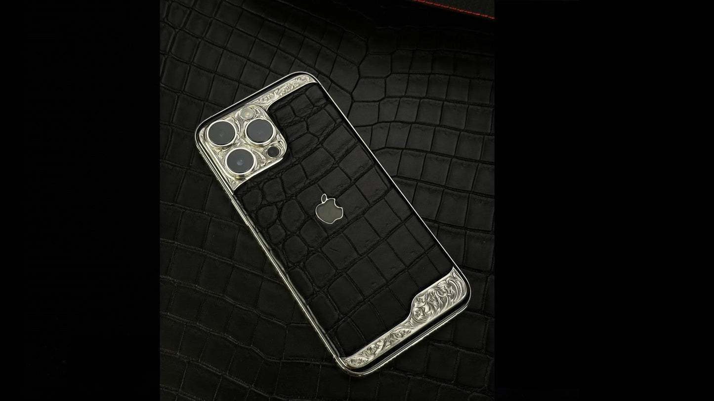 Luxus iPhone Platinum Lord – iPhone 17 Pro Max mit 24K Gold – TechnoLoot