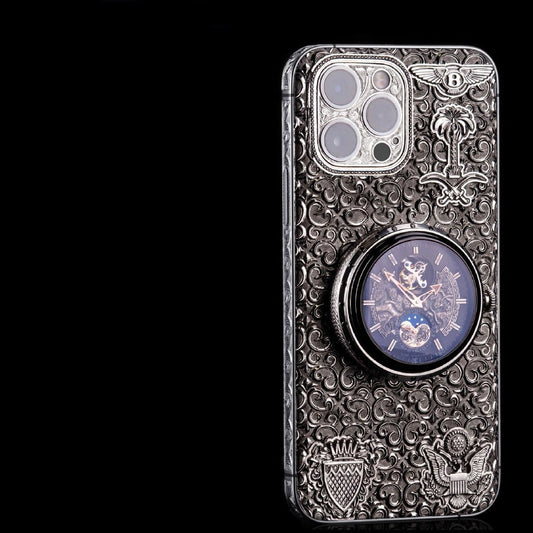 Luxus iPhone Platinum Ring of Time IPHONE 16 PRO MAX 512 GB mit 24K Gold – TechnoLoot