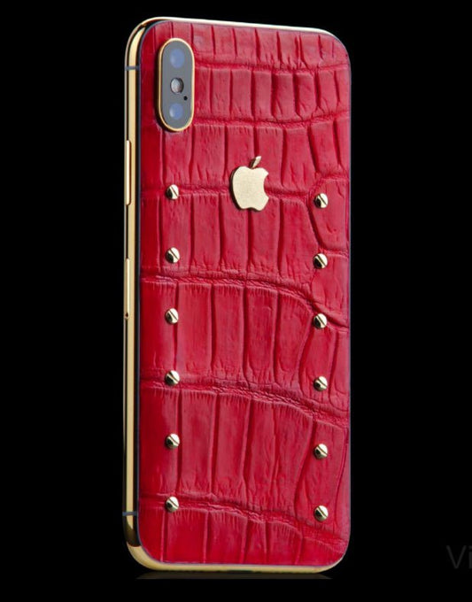 Luxus iPhone Red Princess IPHONE XS 512 GB mit 24K Gold – TechnoLoot