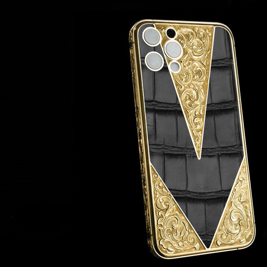 Luxus iPhone Royal Flash – iPhone 17 Pro Max mit 24K Gold – TechnoLoot