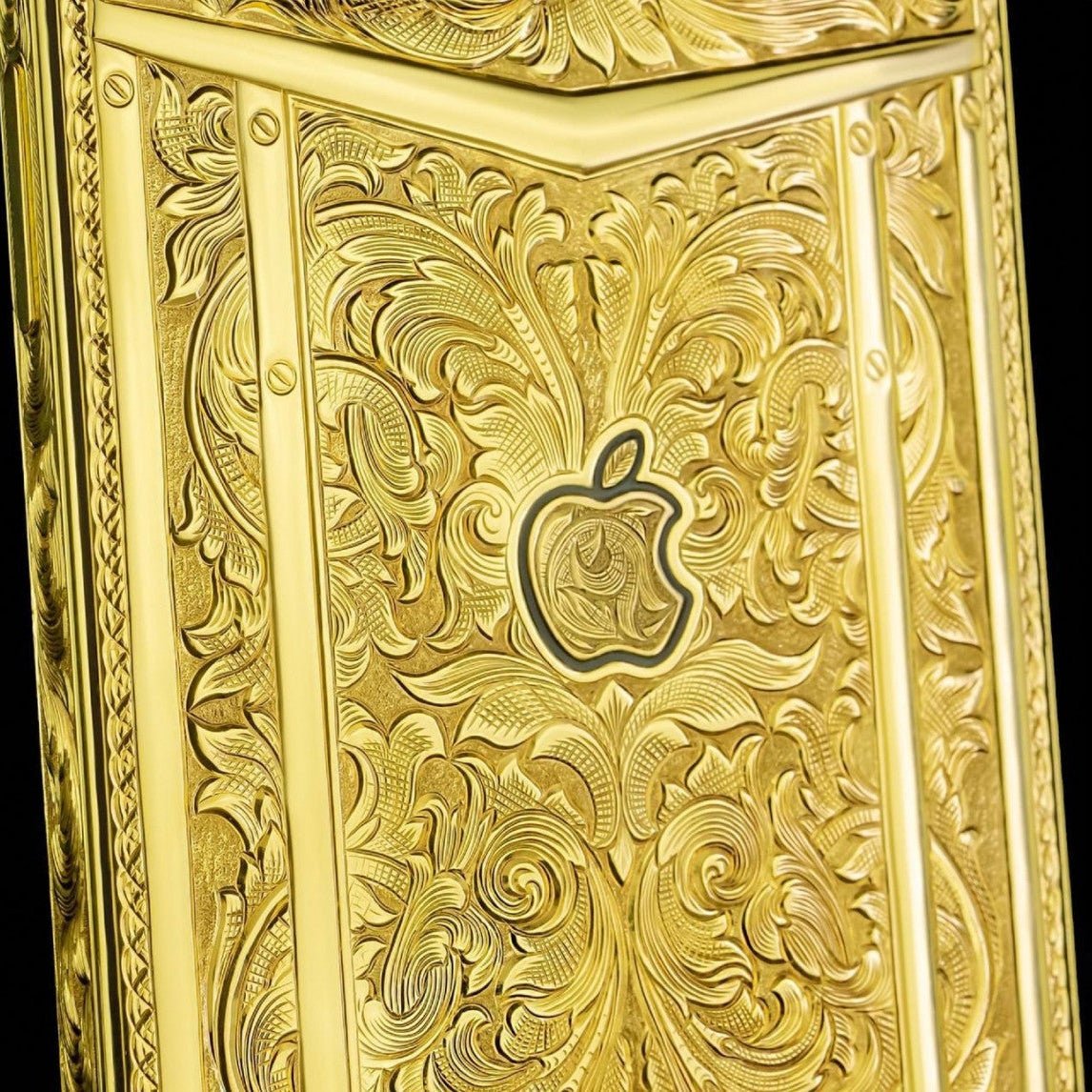 Luxus iPhone Royal Tracery IPHONE 17 PRO MAX mit 24K Gold – TechnoLoot