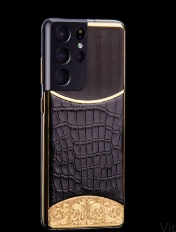 Luxus iPhone Samsung Galaxy S21 Ultra Lux Edition mit 24K Gold – TechnoLoot