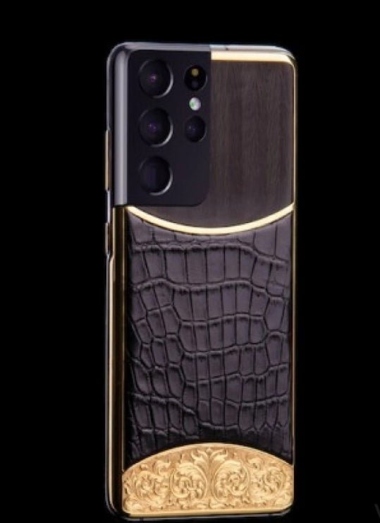 Luxus iPhone Samsung Galaxy S21 Ultra Lux Edition mit 24K Gold – TechnoLoot