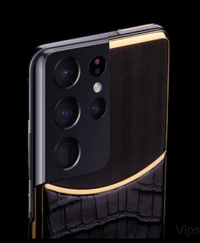 Luxus iPhone Samsung Galaxy S21 Ultra Lux Edition mit 24K Gold – TechnoLoot