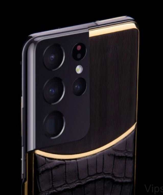 Luxus iPhone Samsung Galaxy S21 Ultra Lux Edition mit 24K Gold – TechnoLoot