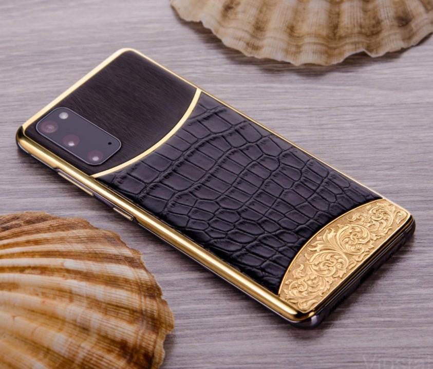 Luxus iPhone Samsung S20 Plus mit 24K Gold – TechnoLoot