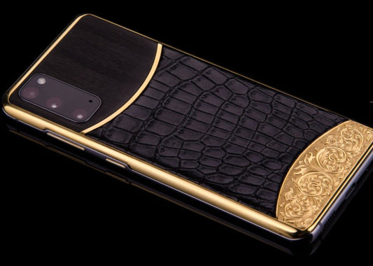 Luxus iPhone Samsung S20 Plus mit 24K Gold – TechnoLoot