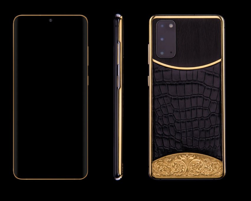 Luxus iPhone Samsung S20 Plus mit 24K Gold – TechnoLoot