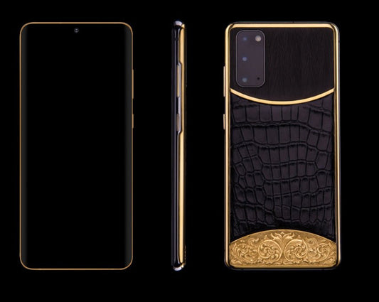 Luxus iPhone Samsung S20 Plus mit 24K Gold – TechnoLoot