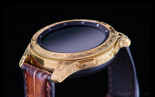 Luxus iPhone Samsung Watch 46mm Gold – Technoloot Exclusive Edition mit 24K Gold – TechnoLoot