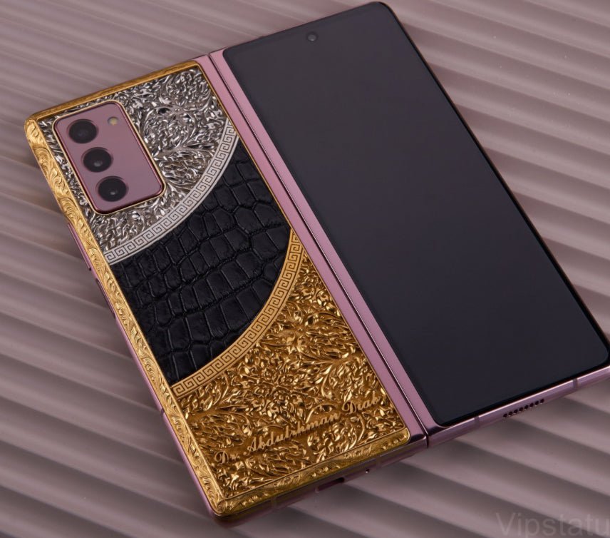 Luxus iPhone Samsung Z Fold 2 VIP Edition mit 24K Gold – TechnoLoot
