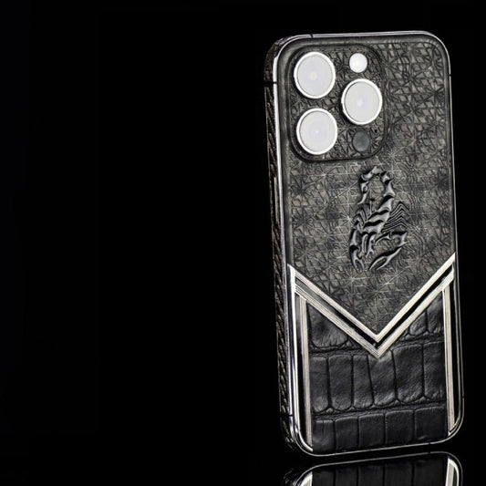 Luxus iPhone Scorpion Collection IPHONE 15 PRO MAX 512 GB mit 24K Gold – TechnoLoot