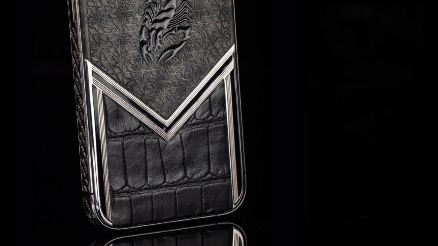 Luxus iPhone Scorpion Collection IPHONE 17 PRO MAX mit 24K Gold – TechnoLoot