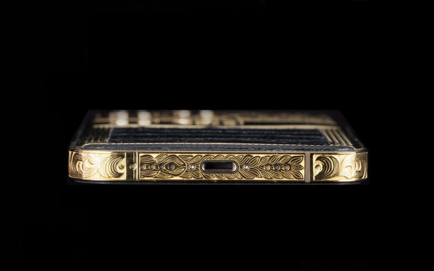 Luxus iPhone Stealth Golden IPHONE 15 PRO MAX 512 GB mit 24K Gold – TechnoLoot