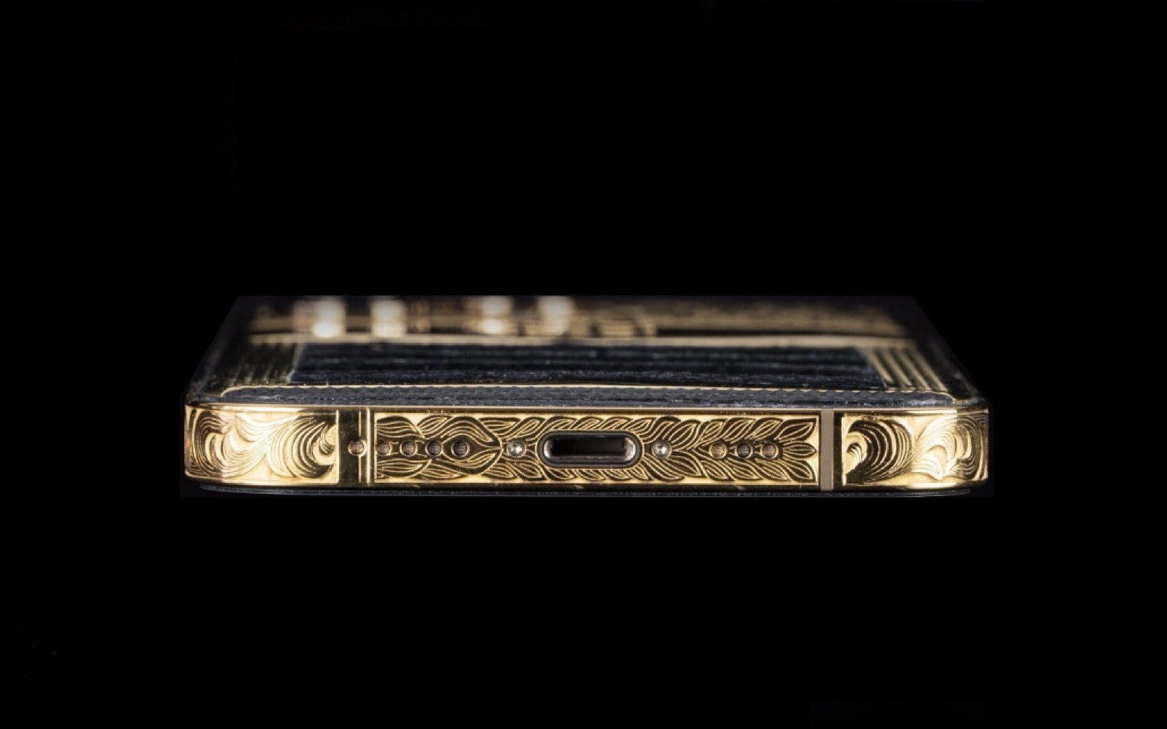 Luxus iPhone Stealth Golden IPHONE 15 PRO MAX 512 GB mit 24K Gold – TechnoLoot