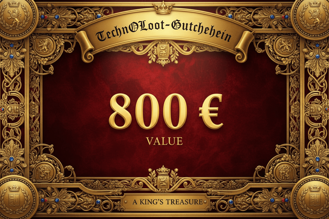 Luxus iPhone 🎁 TechnoLoot - Gutschein mit 24K Gold – TechnoLoot