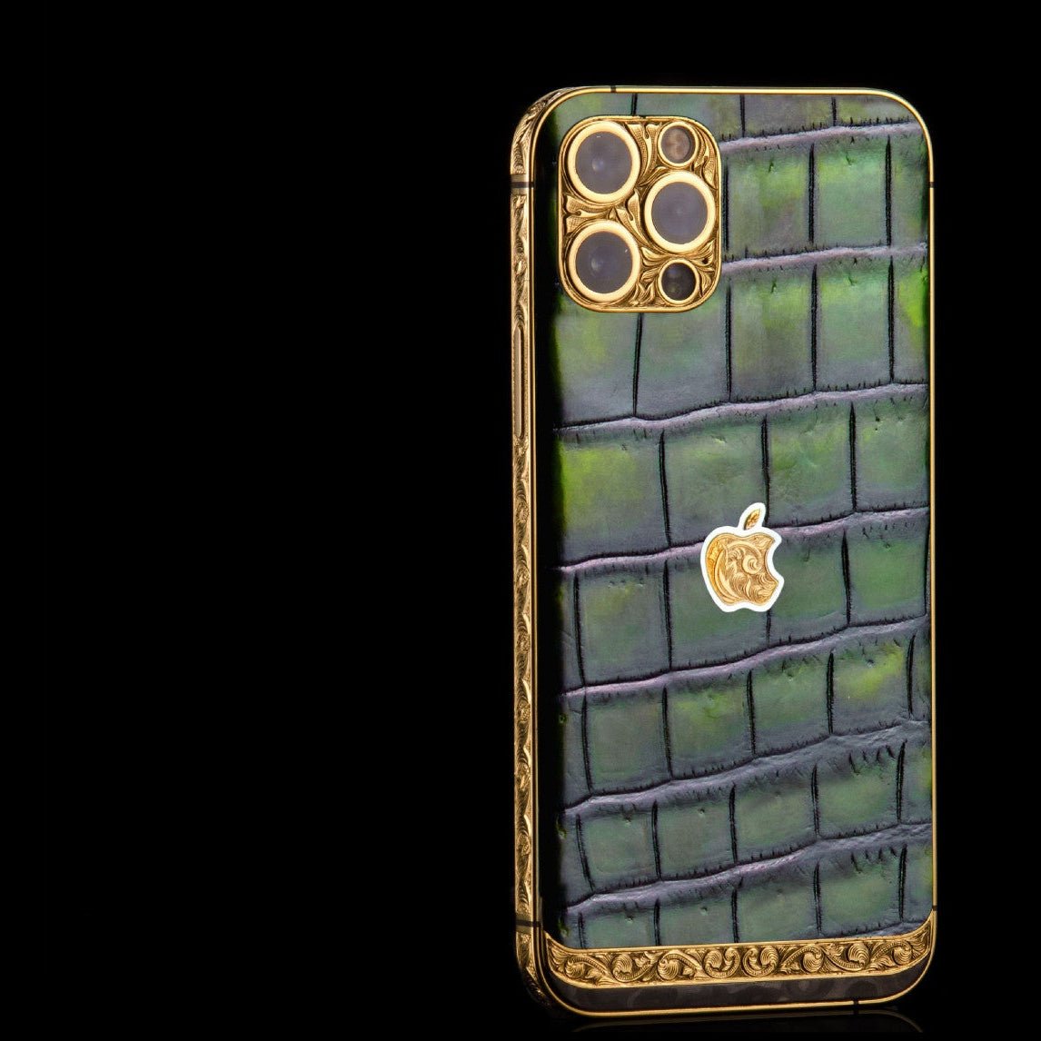 Luxus iPhone Vintage Gold IPHONE 17 PRO MAX mit 24K Gold – TechnoLoot