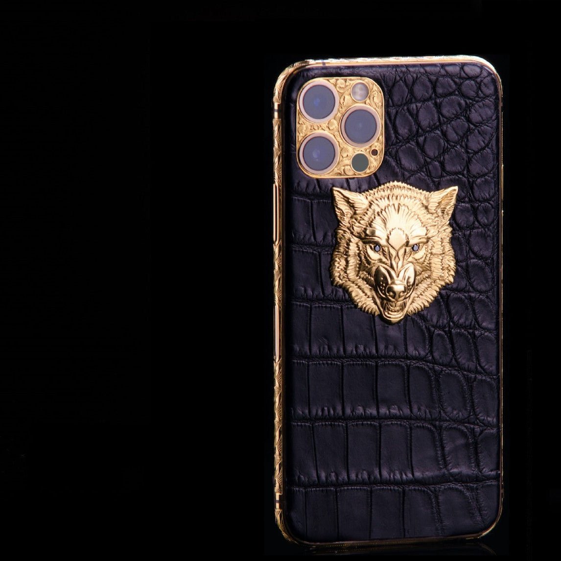 Luxus iPhone Young Wolf – iPhone 17 Pro Max 512 GB mit 24K Gold – TechnoLoot