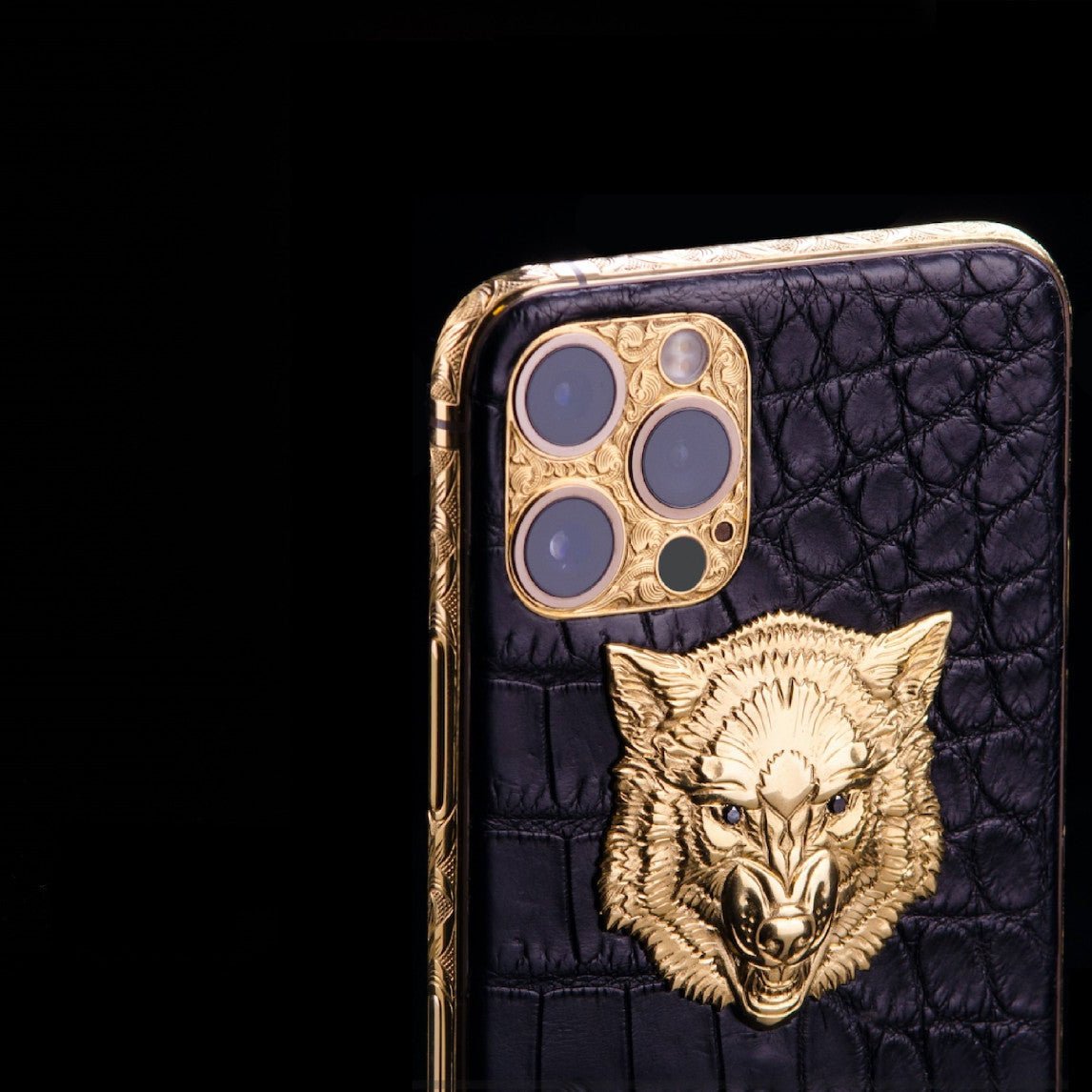Luxus iPhone Young Wolf – iPhone 17 Pro Max 512 GB mit 24K Gold – TechnoLoot